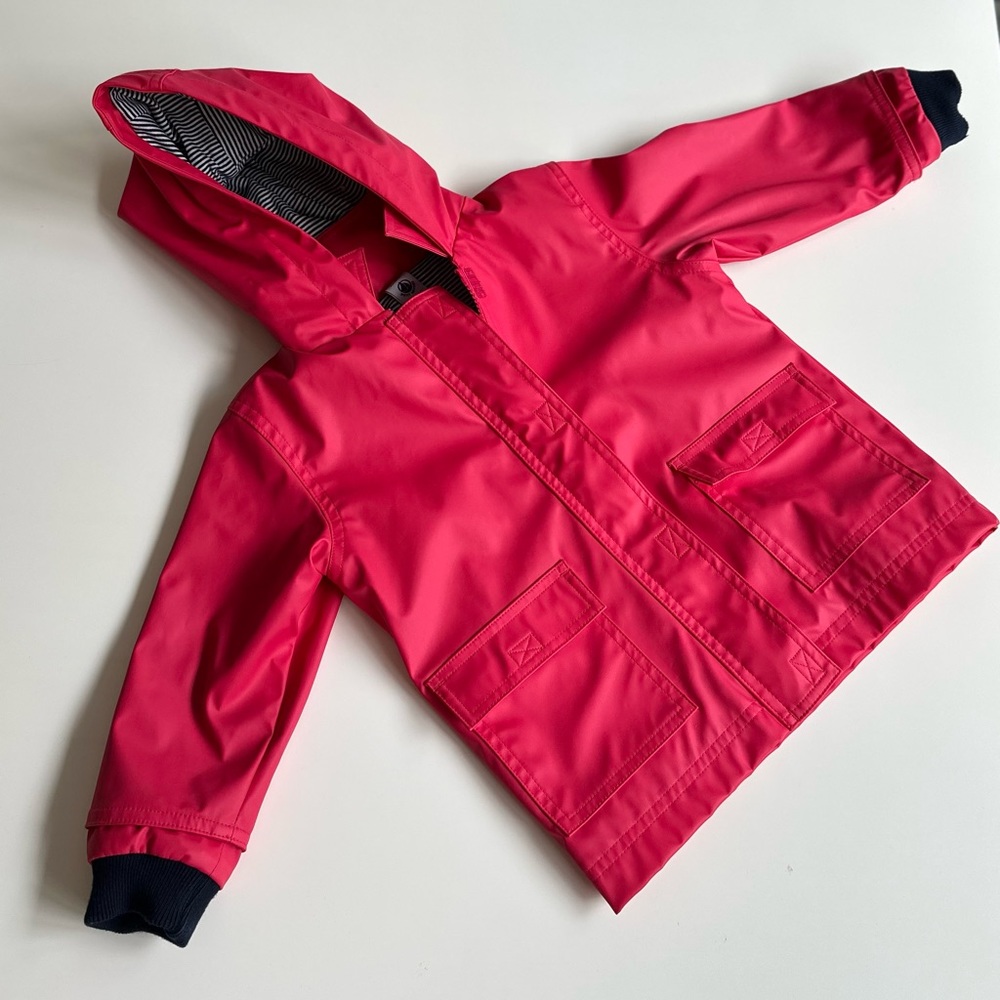 Petit Bateau Toddler (24month) Rain Jacket - Like New